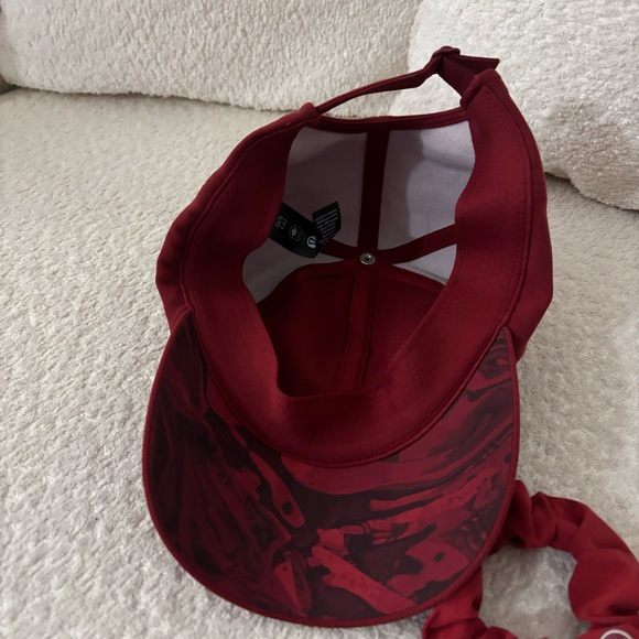 Lululemon Red Canada Olympics Hat and Matching Scrunchie main image 4